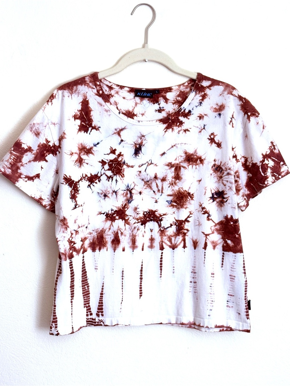 Kuhl Cotton Blend Relaxed Loose Fit Granola Autumn 🍂 Hippie Boho Tie-Dye Sz L